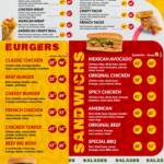 Menu Chicko's - Fried Chicken & Burger Agadir December 2023 452010-718700