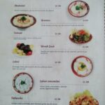 ali baba menu restaurant tanger