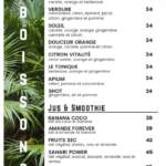 ayaso bio menu restaurant marrakech 1