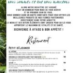 ayaso bio menu restaurant marrakech 4