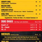 bad dog menu restaurant casablanca livraison 1