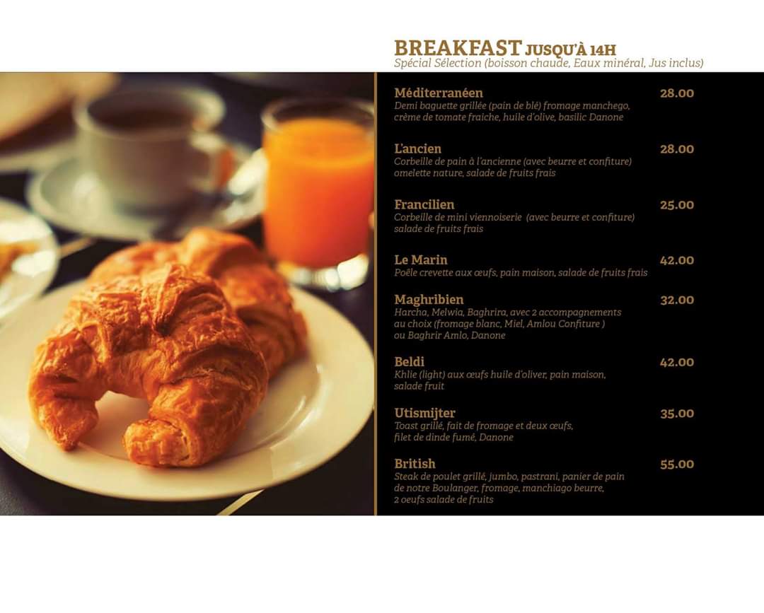 Black Iris Meknes MENU 2021 Livraison à Domicile Les