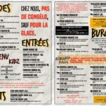 blend gourmet burger menu casablanca 1
