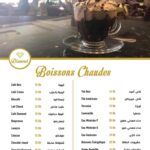 cafe restaurant diamond tetouan menu 2022 5