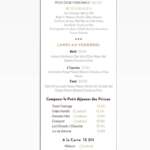 chhiwate lkhayma menu restaurant casablanca route de bouskoura 1