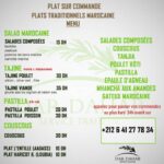 dar dahab menu marrakech