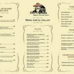 dar el fellah menu restaurant marrakech tahennaout 1