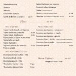 dar elmedina menu restaurant rabat