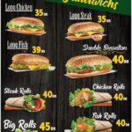dwich menu tanger