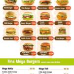 fine burger menu talborjt agadir 6