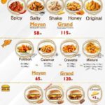 gons chiken menu restaurant coreen marrakech 2022 2