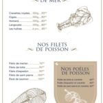 la maison du poisson menu restaurant marrakech 5 min