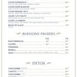 la maison du poisson menu restaurant marrakech 7 min