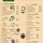 la table de gauthier menu restaurant casablanca 1