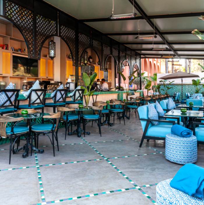 las terrazas de andalucia marrakech restaurant