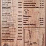 menu Amici Miei casablanca 2