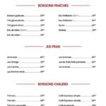 menu Etci Mehmet Steakhouse Casablanca 2