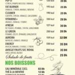 menu Freshmania restaurant agadir 3
