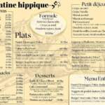 menu La cantine hippique dar bouazza casablanca 1