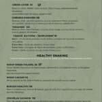 menu Nativ Kitchen marrakech M avenue restaurant 6