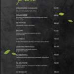 menu PORTOFINO RISTORANTE casablanca restaurant italien 4