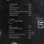 menu PORTOFINO RISTORANTE casablanca restaurant italien 6