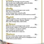 menu Richard Cafe restaurant a casablanca 1