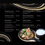 menu SoyaBox Sushis wok restaurant asiatique a casablanca maarif 15