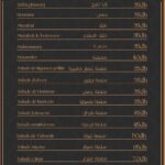 menu Sultan Saray restaurant turc a marrakech 5