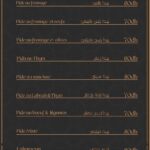 menu Sultan Saray restaurant turc a marrakech 8