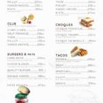 menu Tafarnout restaurant agadir 1