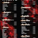 menu alta villa casablanca