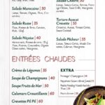 menu antico forno restaurant italien a tanger 1