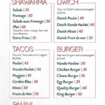 menu antico forno restaurant italien a tanger 5