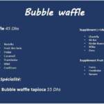 menu bubble tea waddou casablanca restaurant 2