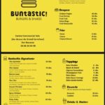 menu buntastic restaurant a dar bouazza
