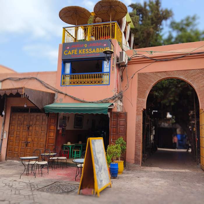 Menu Café Kessabine Marrakech August 2024 251008-325200