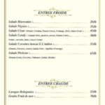 menu candy meal restaurant a casablanca 1