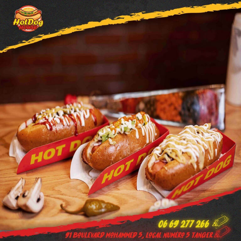 Menu Hotdog house Tanger August 2023 420418-784400
