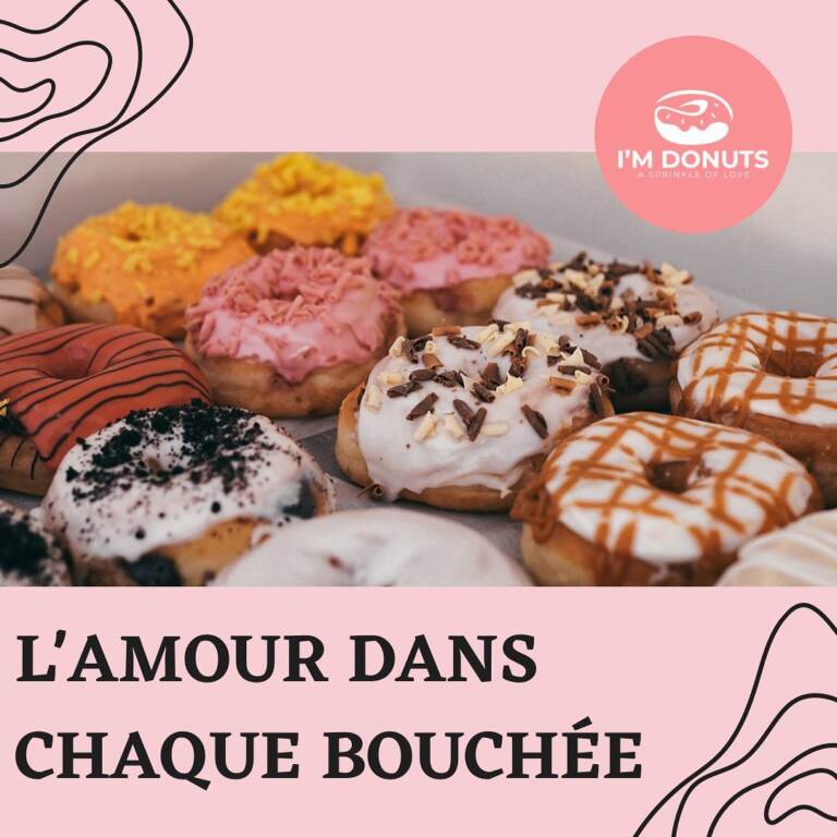 Menu I'M DONUTS Marrakech January 2024 070010-040900