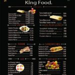 menu king food