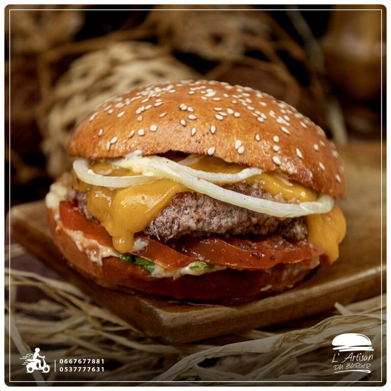 Menu L'Artisan du burger Rabat March 2024 312309-872600