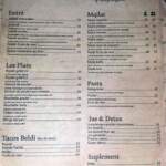 menu la poele by chef hassan agadir 2022