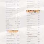 menu la table de lamiral restaurant poisson a rabat 1