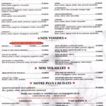 menu las d lys meknes