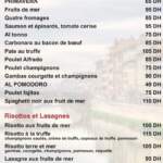 menu lasponda restaurant italien casablanca 6