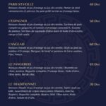 menu le beaubourg restaurant a casablanca 1