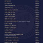 menu le beaubourg restaurant a casablanca 10