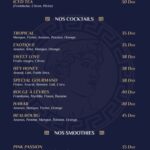 menu le beaubourg restaurant a casablanca 12