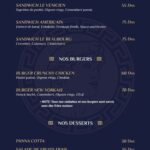 menu le beaubourg restaurant a casablanca 4